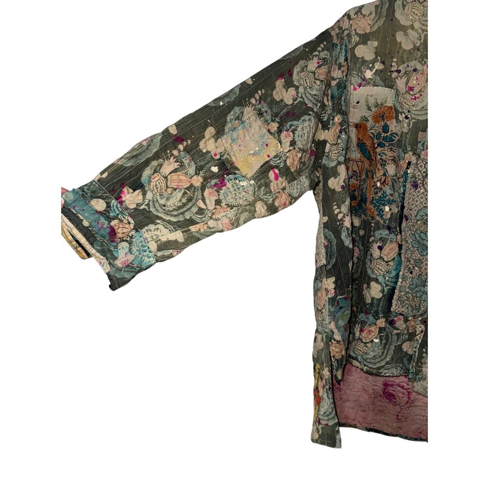 MAGNOLIA PEARL Waterlily Adison Workshirt Shacket One Size New with Tag SOO - Picture 14 of 16